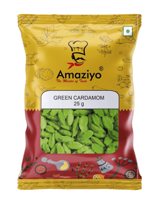 Amaziyo Green Cardamom 25g | Green Elaichi | Hari Elaichi