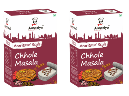 Amaziyo Chhole Masala 200 g | 100 g x 2 Pack