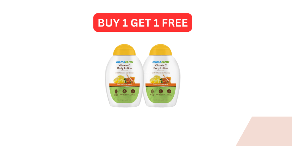 Mamaearth Vitamin C Body Lotion With Vitamin C & Honey For Radiant Skin, 200 ml