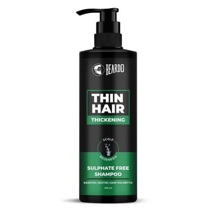 Beardo Hair Thickening Sulphate Free Shampoo