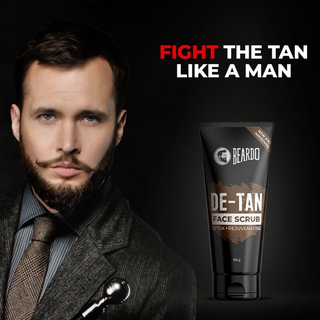 Beardo De-Tan Face Scrub (100g)