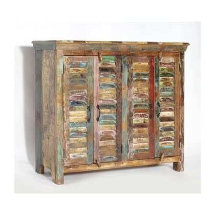 Reclaimed Multicolour Sideboard for Storage