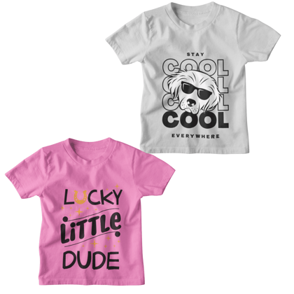 KID'S TRENDS® 2-Pack: Elevate Their Style with Versatile Fashion for Boys, Girls, and Unisex Delights!