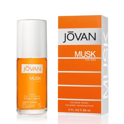 Jovan Orange Musk For Men Pour Homme Perfume (Cologne Spray-) (88ml) Eau de Cologne - 88 ml  (For Men)