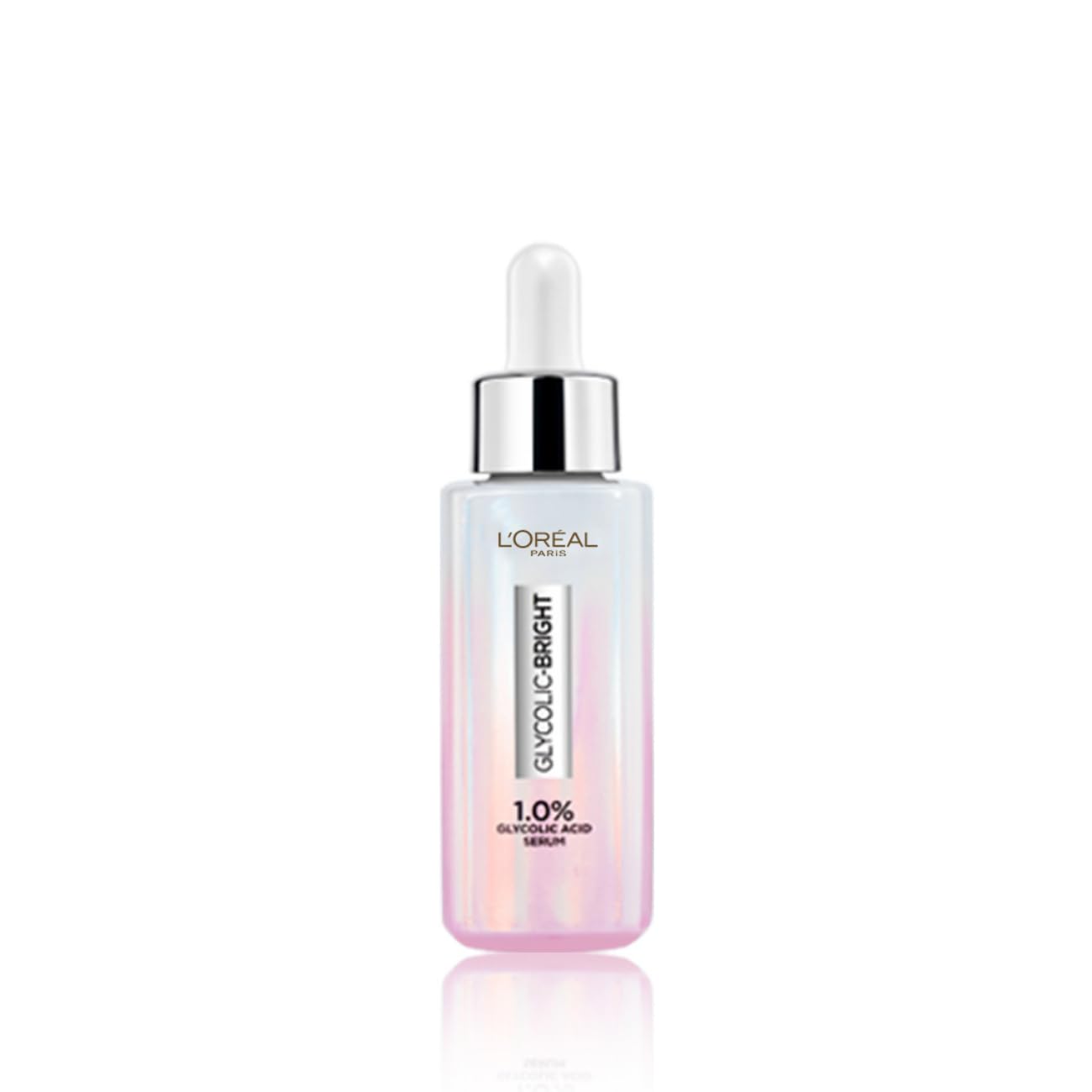 L'Oreal Paris Brightening Serum, 1% Glycolic Acid, 2% Niacinamide Serum,