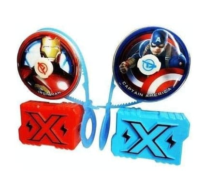 Avengers Super Heroes Beyblade Spinning Toys for 3 Year Old boy Beyblade Set 2 PCS