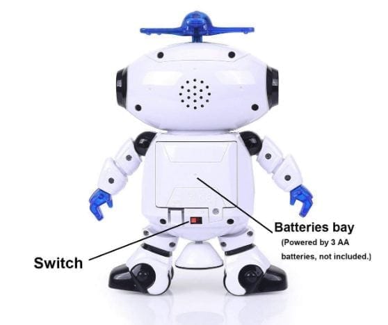 KREMLIN Electronic Walking Dancing Robot Electric Battery Operated Dancing Robots with 3D Lights and Music - Toys and Games | Buy online on ZillyBuy