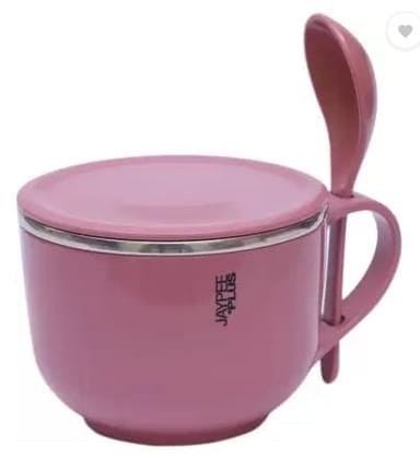 Jaypee Plus Stainless Steel Insulated Bowl with Spoon & Lid