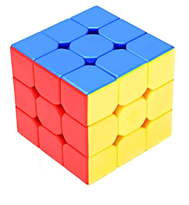 Cube Square Puzzle - 3x3x3 High Speed Brain Booster Magic Cube Puzzle | 3D Puzzle | Concentration Game Toys for Kids, Adults