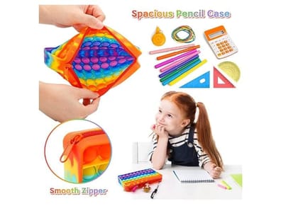 KREMLIN Pop Pencil Case Pen Case Toy Stationery Storage Bag Makeup Cosmetic Pouch