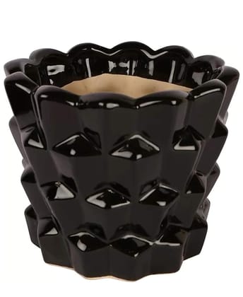 Small Khajoor Shape Ceramic Pot