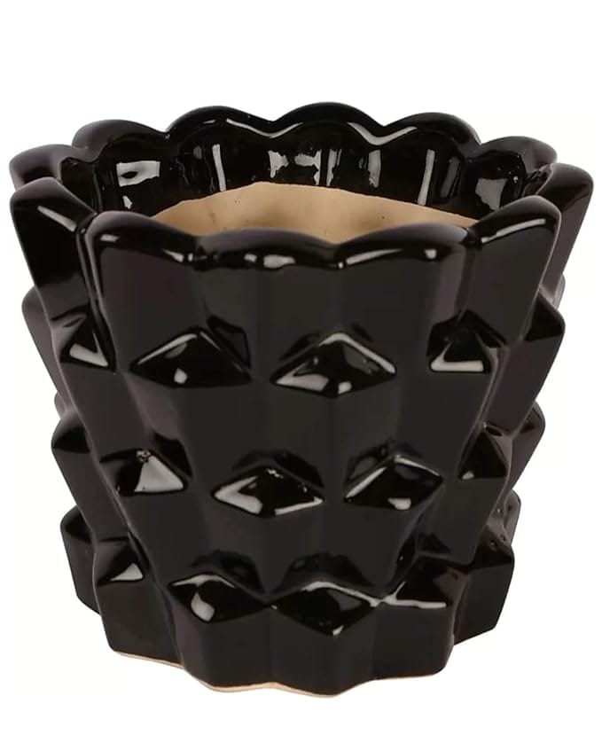 Small Khajoor Shape Ceramic Pot