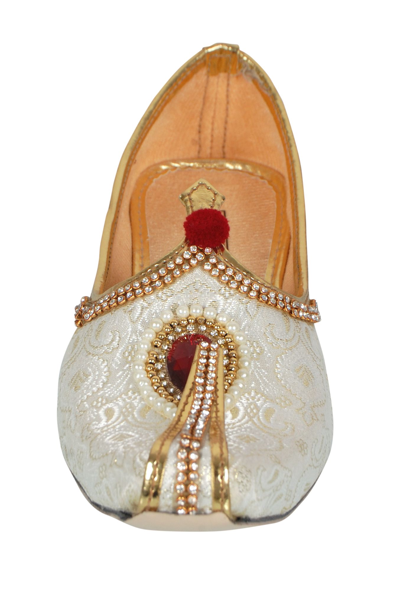 C Style Mojari Men's Ethnic Designer Wedding,Party and Sherwani Mojari