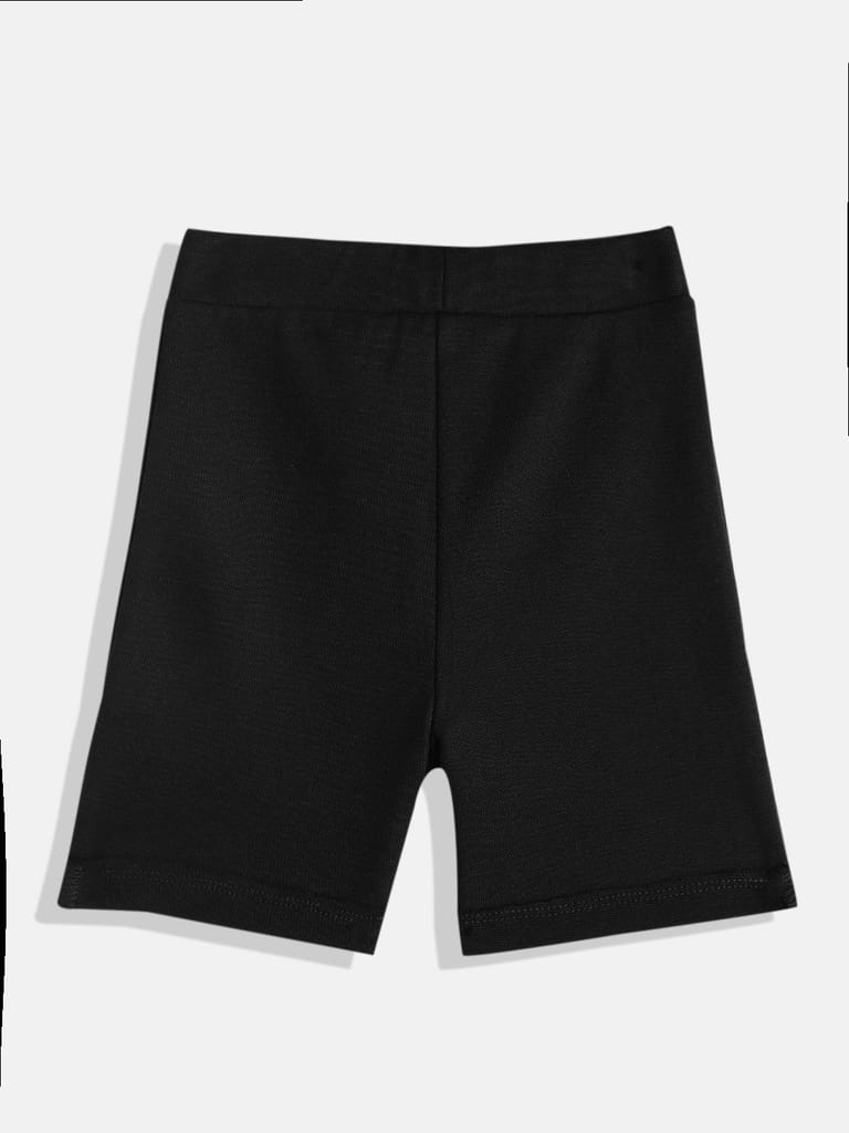 GIRLS BLACK SHORTS