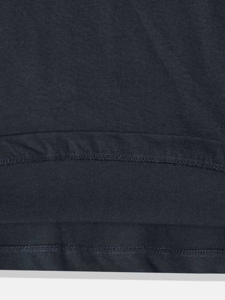 GIRLS DARK NAVY CROP TOP