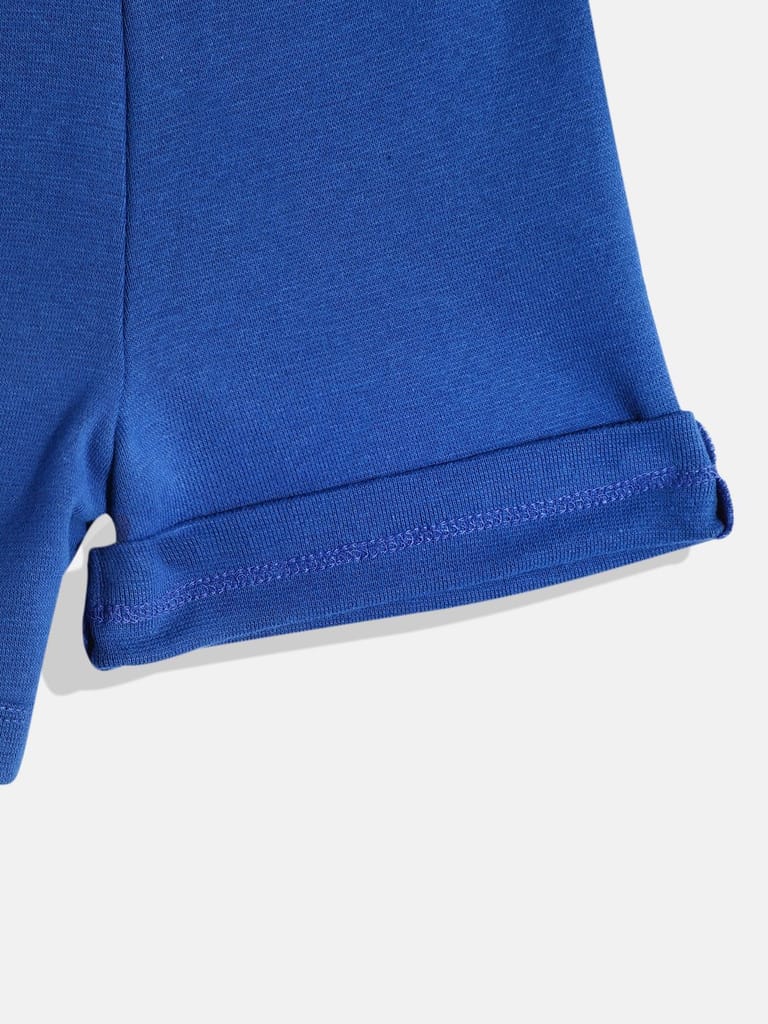 GIRLS ROYAL BLUE SHORTS