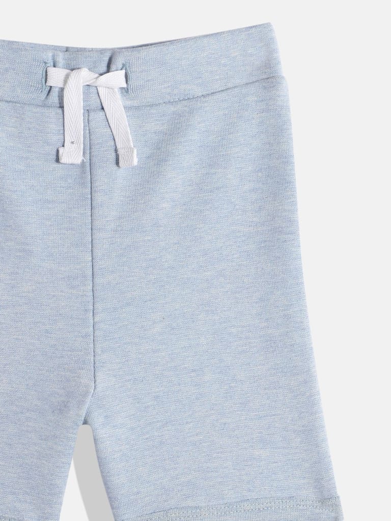 GIRLS SKY BLUE SHORTS