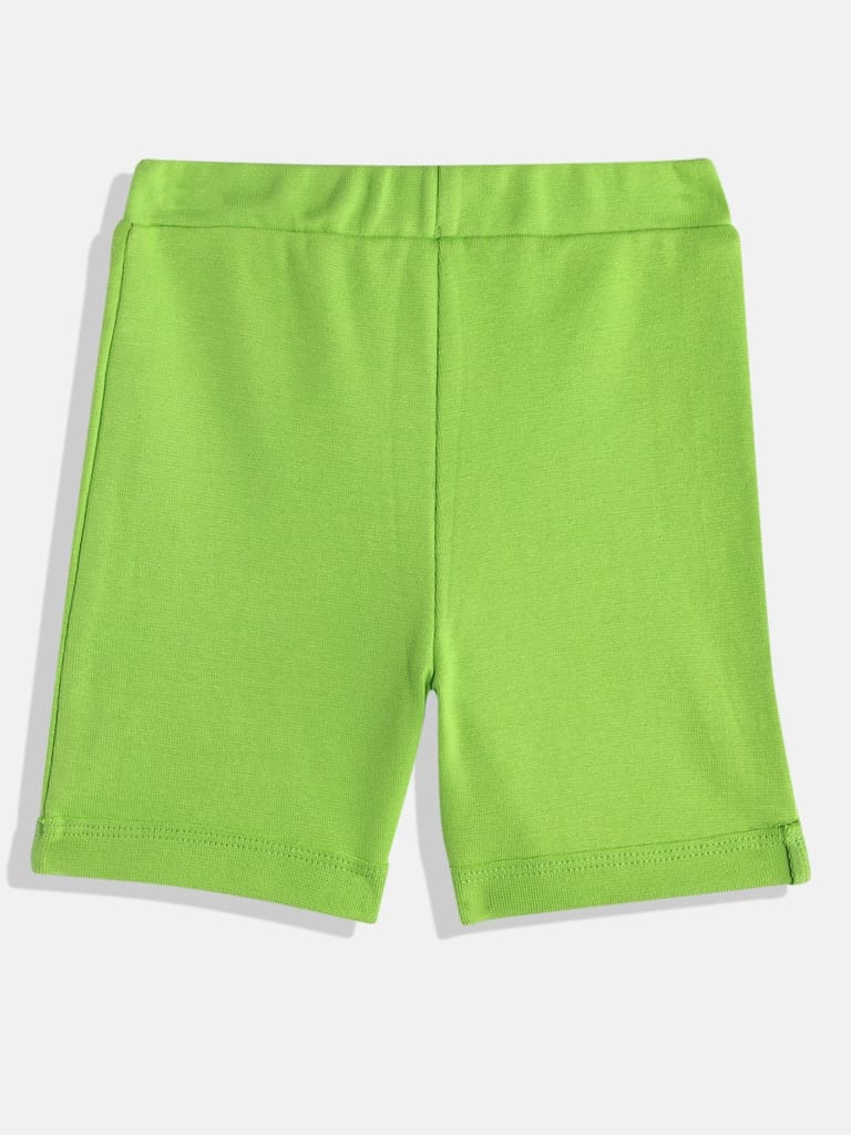 GIRLS BSP GREEN SHORTS