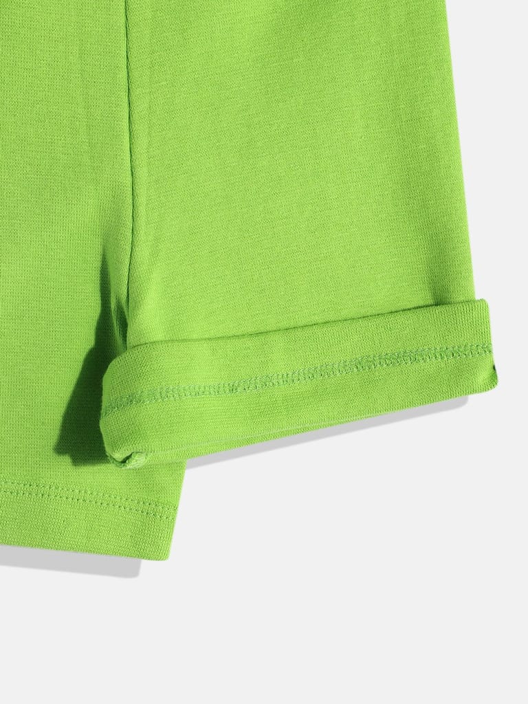 GIRLS BSP GREEN SHORTS