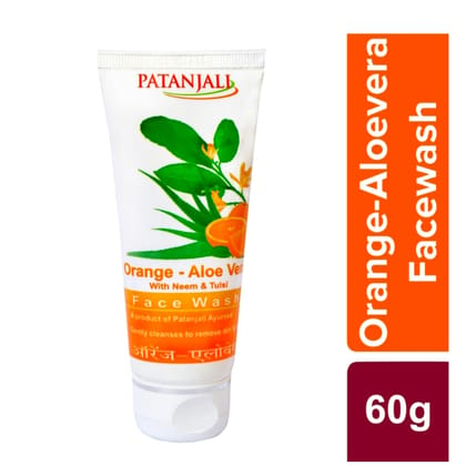Orange Aloevera Face Wash 60gm