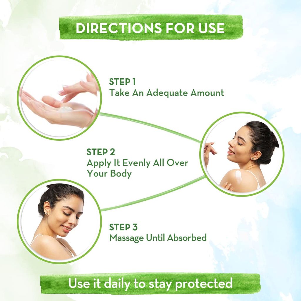 Mamaearth Vitamin C Sunscreen Body Lotion for Women & Men  - Vitamin C Body Lotion for Radiant Skin - SPF 30 Sun Protection - 300 ML