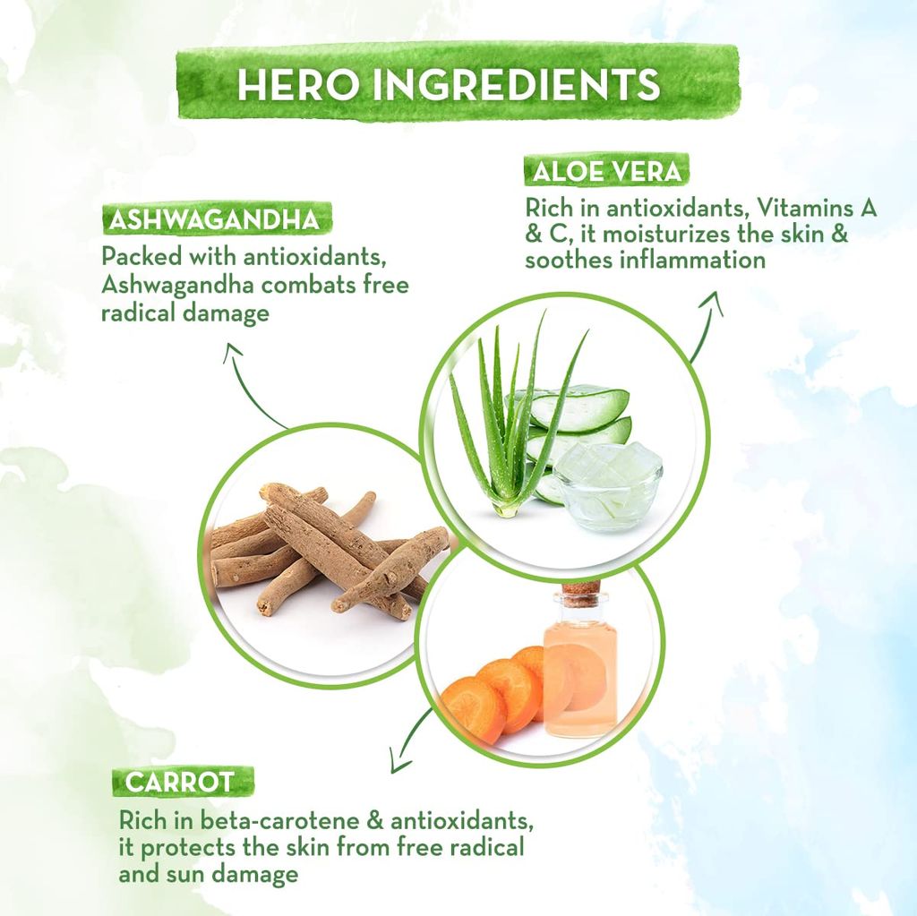 Mamaearth Aloe Vera Sunscreen Body Lotion SPF 30 - With Aloe Vera & Ashwagandha For a Youthful Glow - 300 ml