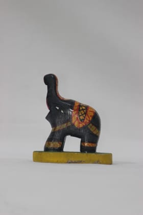 Wooden Handpainted Toy Elephant Toy