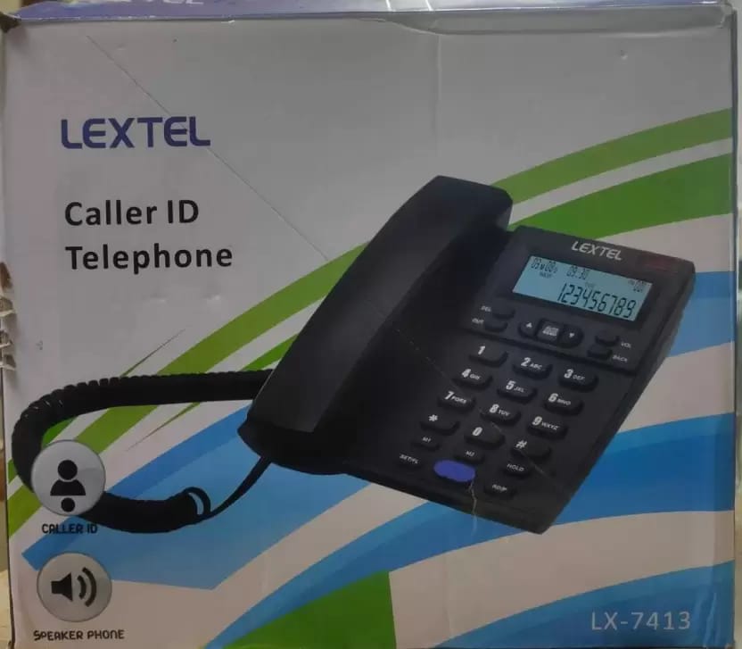 Lextel LX-7413 Landline Corded Caller ID Speaker Phone