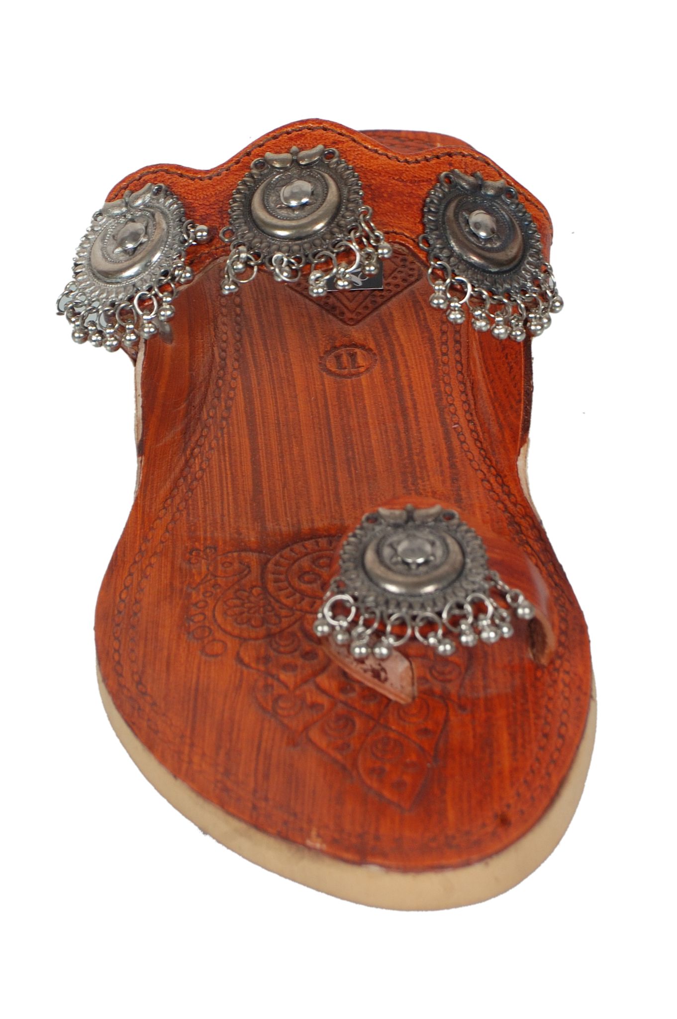 C STYLE Kolhapuri Chappal for Women Stylish, Flat Fashion Sandals and Ethnic Slippers for Girls (BROWN)