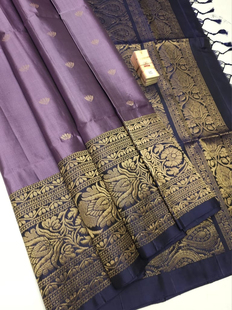 Kanchipuram pure soft silk saree - Sarees | Buy online on ZillyBuy
