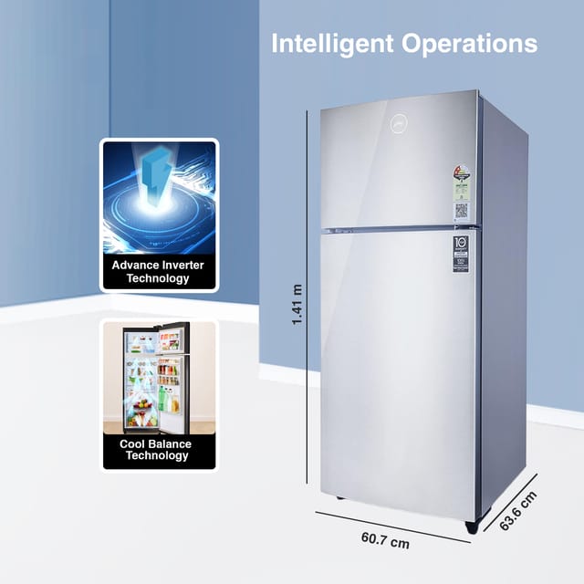 Godrej 223 L 2 Star Nano Shield Technology, Inverter Frost Free