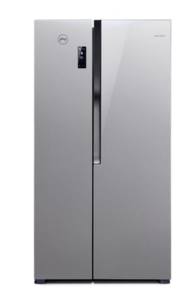 Godrej 564 L Frost Free Multi Air Flow System Side-By-Side Refrigerator With Advanced Controls (RS EONVELVET 579 RFD PL ST, Platinum Steel)