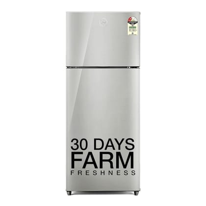 Godrej 212 L 2 Star Inverter, 24 Days Farm Freshness Frost Free Double Door Refrigerator Appliance (RT EONALPHA 250B 25 RI ST GL, Steel Glow)