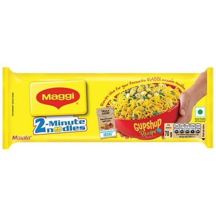 MAGGI 2-Min Masala Instant Noodles, 420 g Pouch