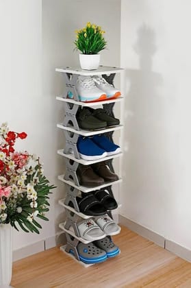 SMART SHOE RACK WITH 8 LAYER SHOES STAND