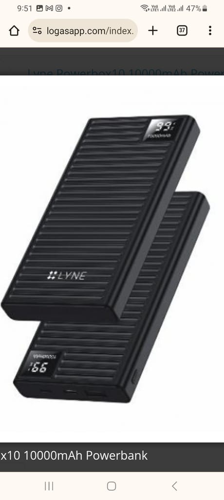 Lapcare Powerbox10 10000mAh Powerbank