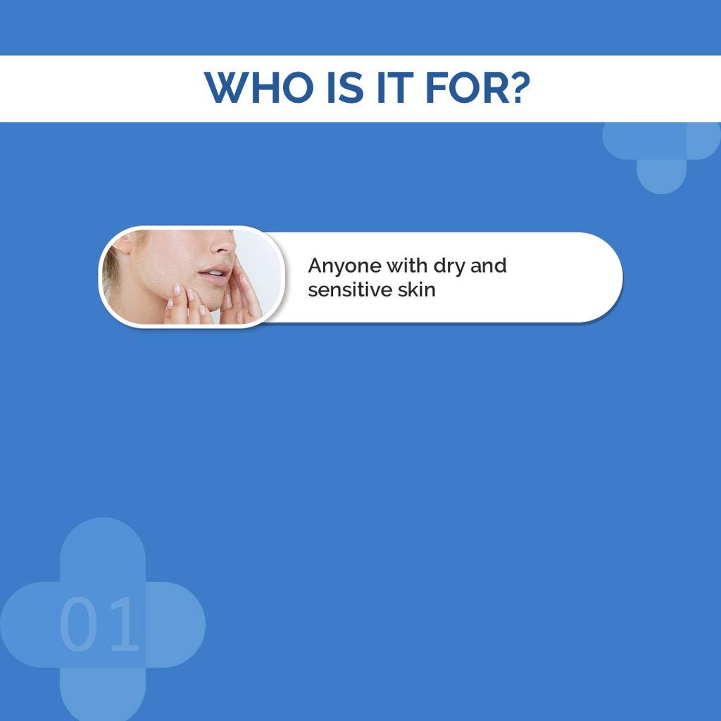 The Derma Co Creamy Cleanser for Sensitive Skin 100 ml