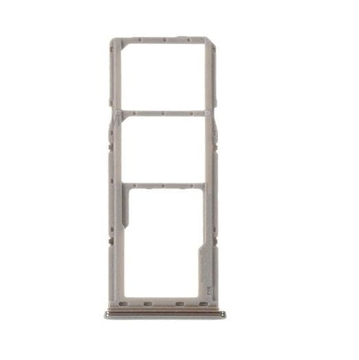 SIM Card Holder Tray For Motorola Moto One : Silver