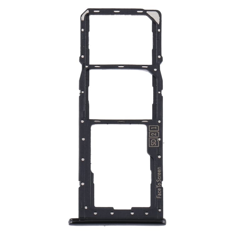 SIM Card Holder Tray For Motorola Moto One : Black
