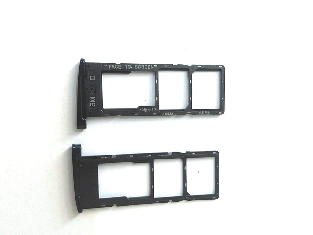 SIM Card Holder Tray For Motorola Moto G6 Plus XT1926 (Black)