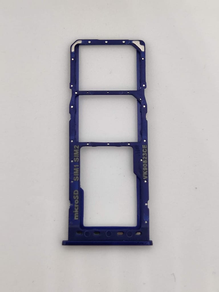 SIM Card Holder Tray For Samsung Galaxy A10 : Blue