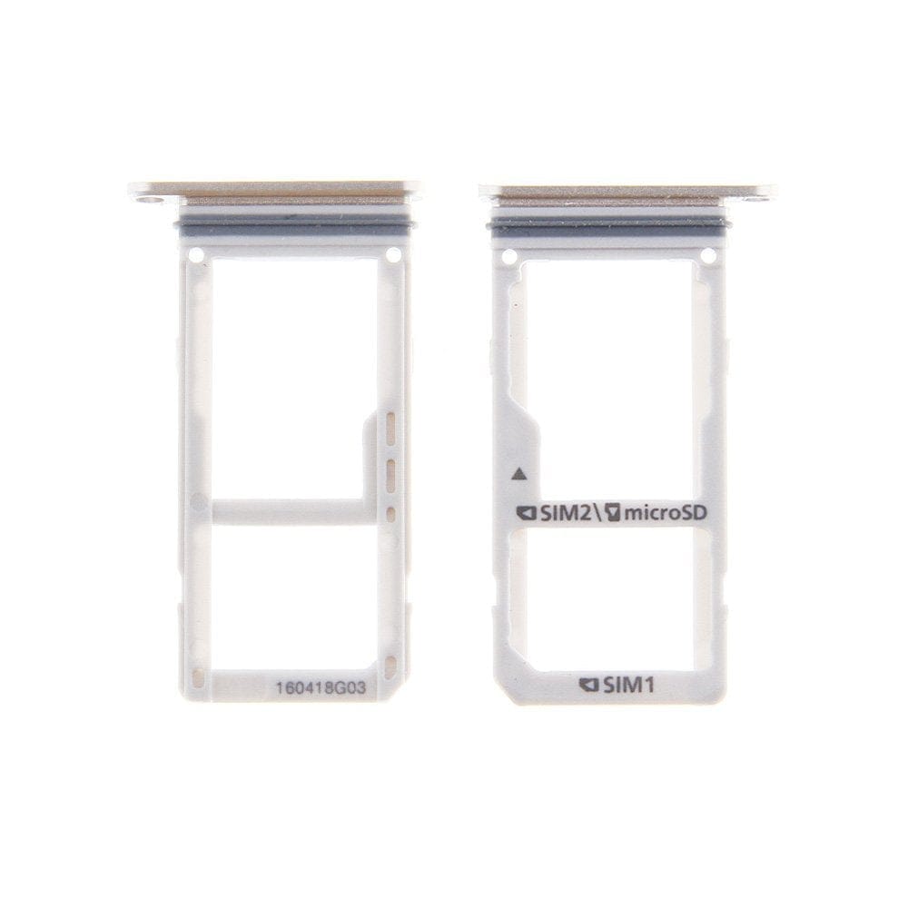 SIM Card Holder Tray For Samsung Galaxy S7 Edge G935 : Gold
