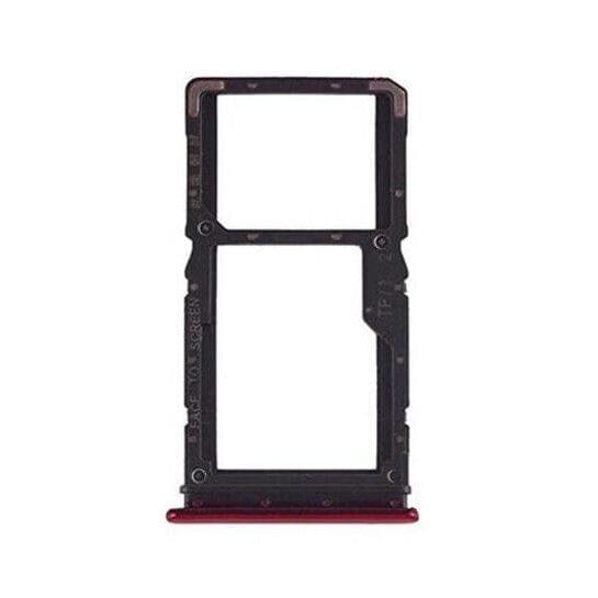 SIM Card Holder Tray For Redmi Note 7S : Red
