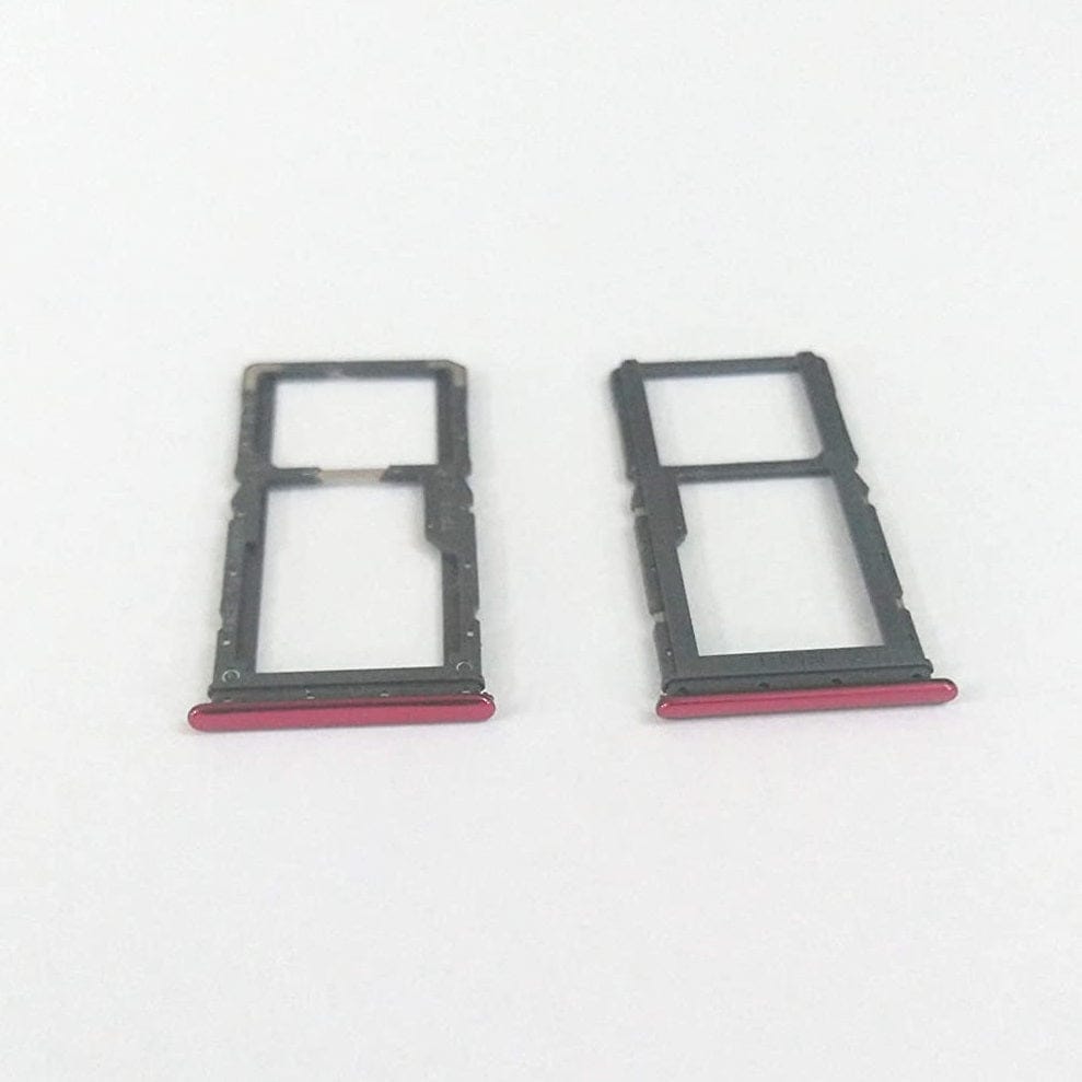 SIM Card Holder Tray For Redmi Note 7S : Red