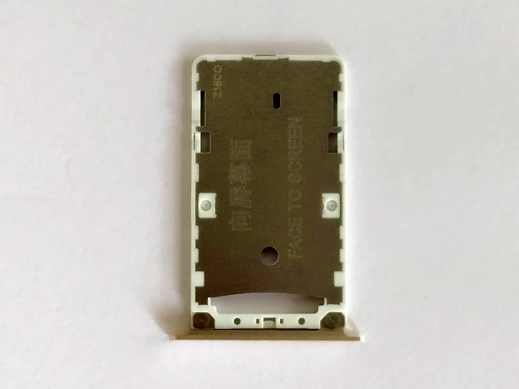 SIM Card Holder Tray For Xiaomi Redmi Note 4 : Gold
