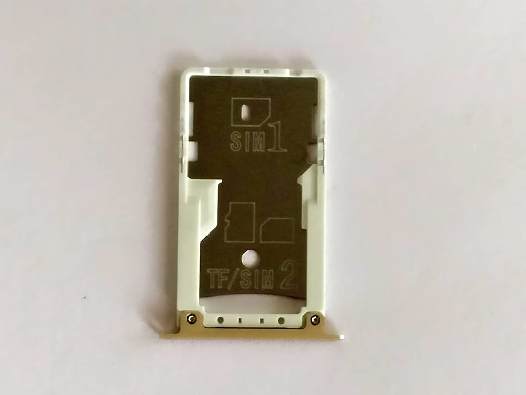 SIM Card Holder Tray For Xiaomi Redmi Note 4 : Gold