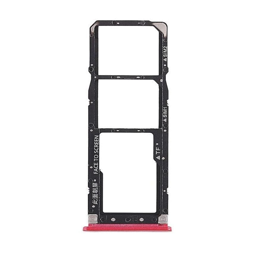 SIM Card Holder Tray For Xiaomi Redmi 6 Pro : Red