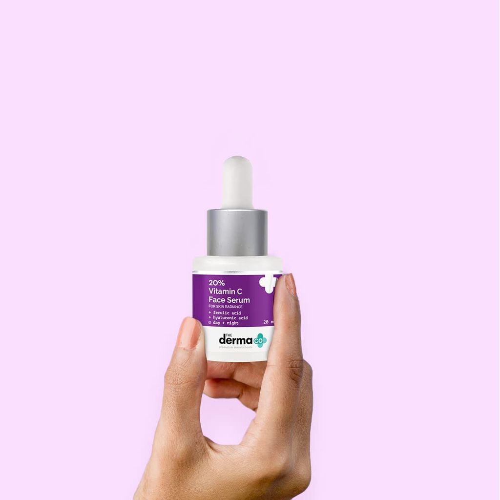 The Derma Co 20% Vitamin C Face Serum for Skin Radiance 20ML