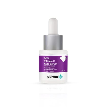 The Derma Co 20% Vitamin C Face Serum for Skin Radiance