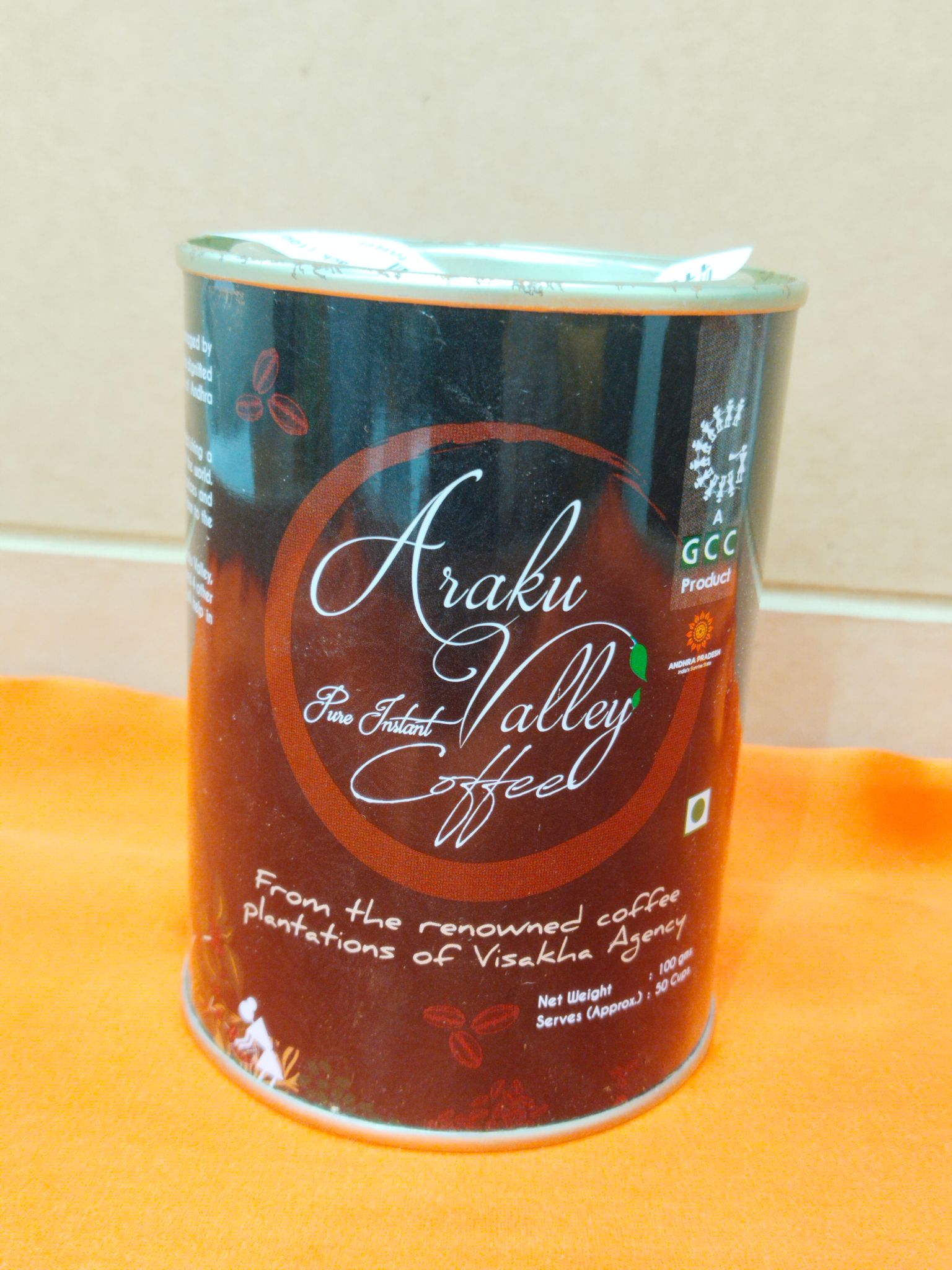 Araku Valley Instant Coffee Pure 100% (100 Gram)